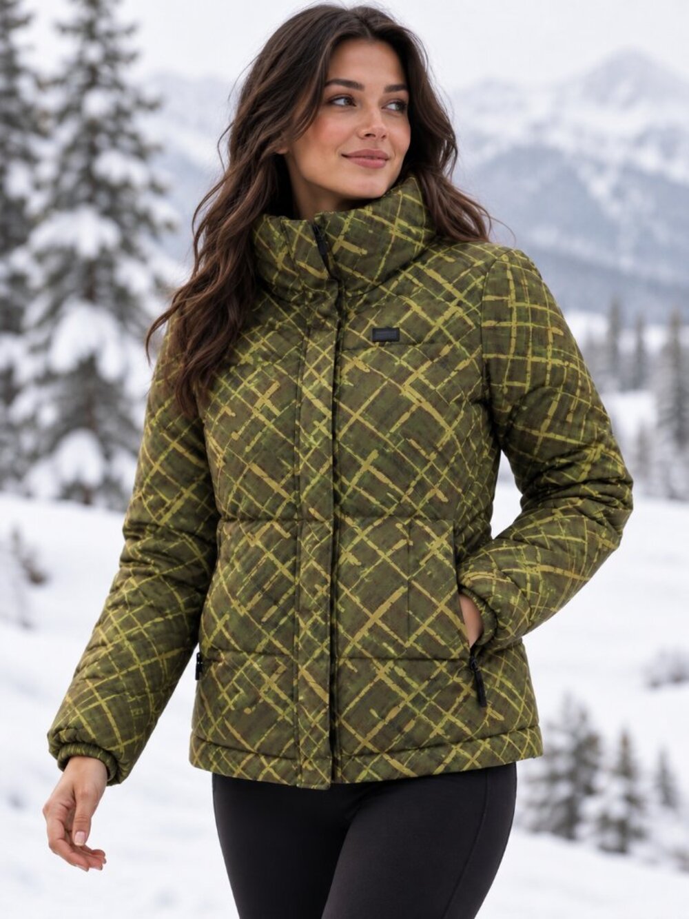 OAKLEY Icon Tech Down Ski Snowboard Puffer Jacket Green S - Picture 2 of 12